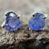 Tanzanite Stud