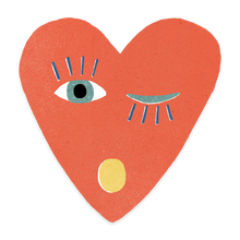  Heart Blink - individual sticker