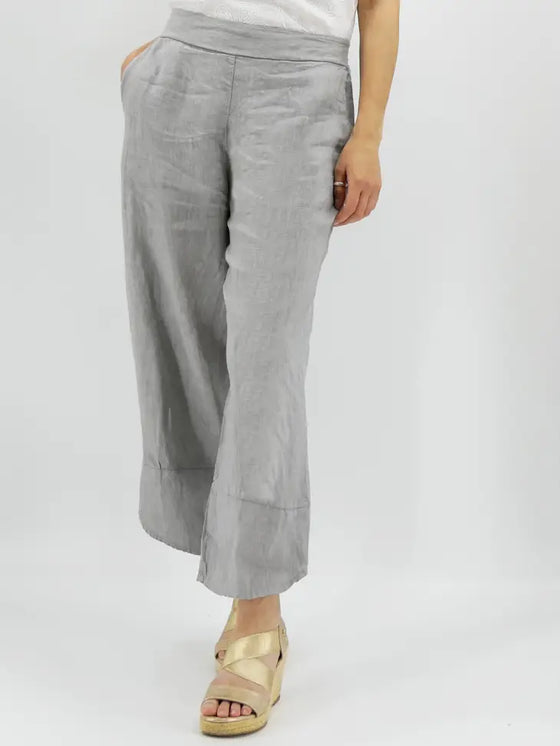 Lovely To Wear Linen Crops