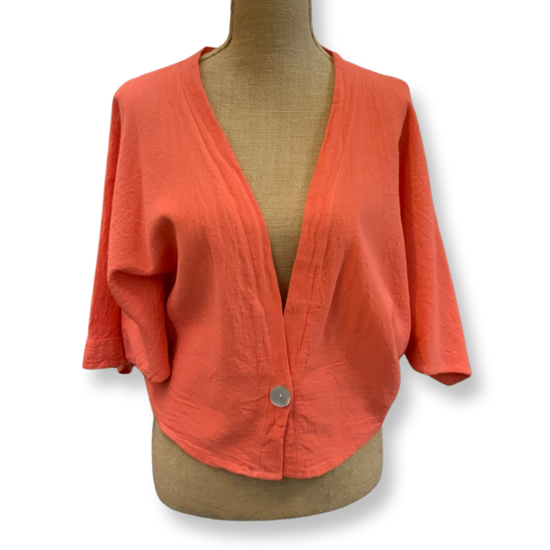 Solid Cotton Jacket